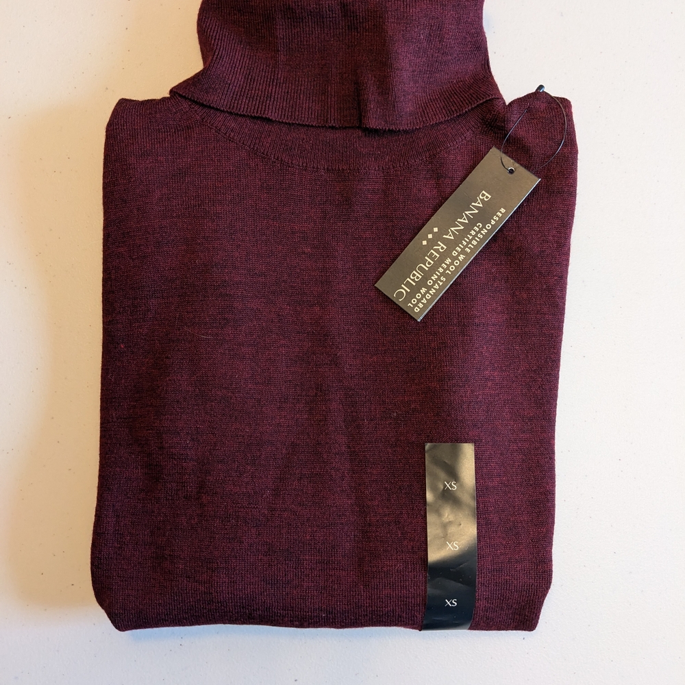 Banana Republic Merino Wool Turtleneck